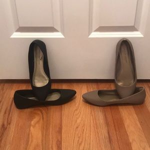 Two pair of flats